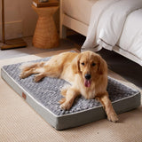 Cama ortopédica para perros grandes WNPETHOME, espuma huevo 36x27