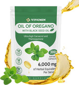 Aceite de Orégano Cápsulas - 300 Softgels, Inmunidad, Digestión