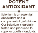 Suplementos Selenio 200 mcg L-selenometionina antioxidante
