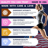 Suplemento de Inositol para Mujeres, 3000mg & 75mg, 120 Cápsulas