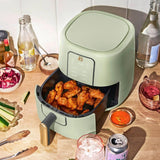 Freidora de aire Drew Barrymore 3-Quart, TurboCrisp, 1200W