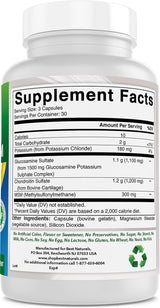 Suplementos de Glucosamina, Best Naturals, 2600 mg, 90 Cápsulas