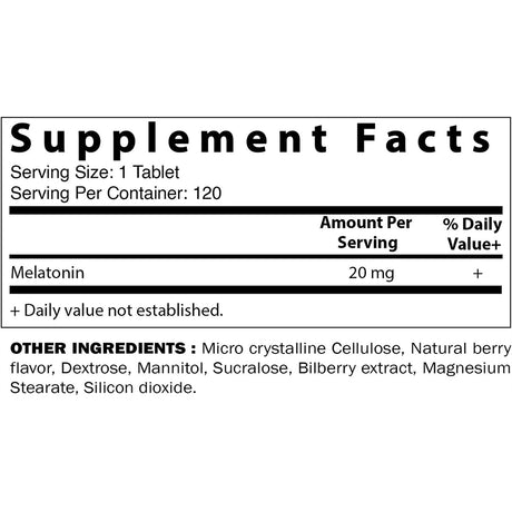 Suplementos Alimenticios de melatonina