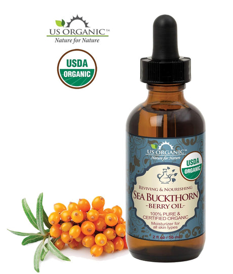 Aceite Orgánico de Espino Amarillo Puro y Virgen