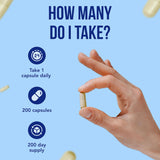 CoQ10 200mg Vegano Suplemento Energía y Piel EasyAbsorption