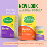 Culturelle Bloating & Gas Defensa, Enzimas y Probióticos, 30 Cápsulas