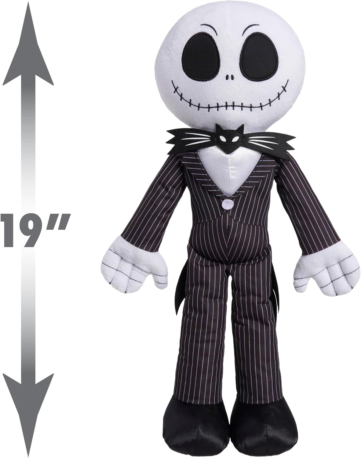 Peluche grande Jack Skellington, Just Play, 19.5 pulgadas, niños