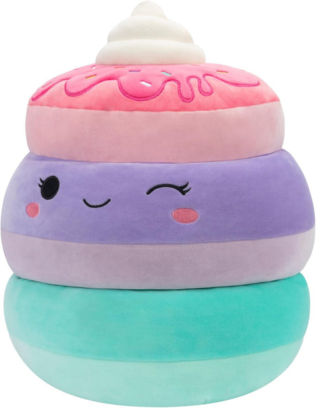 Peluche Squishmallows 14 Unicorn Pancakes con crema - Jazwares