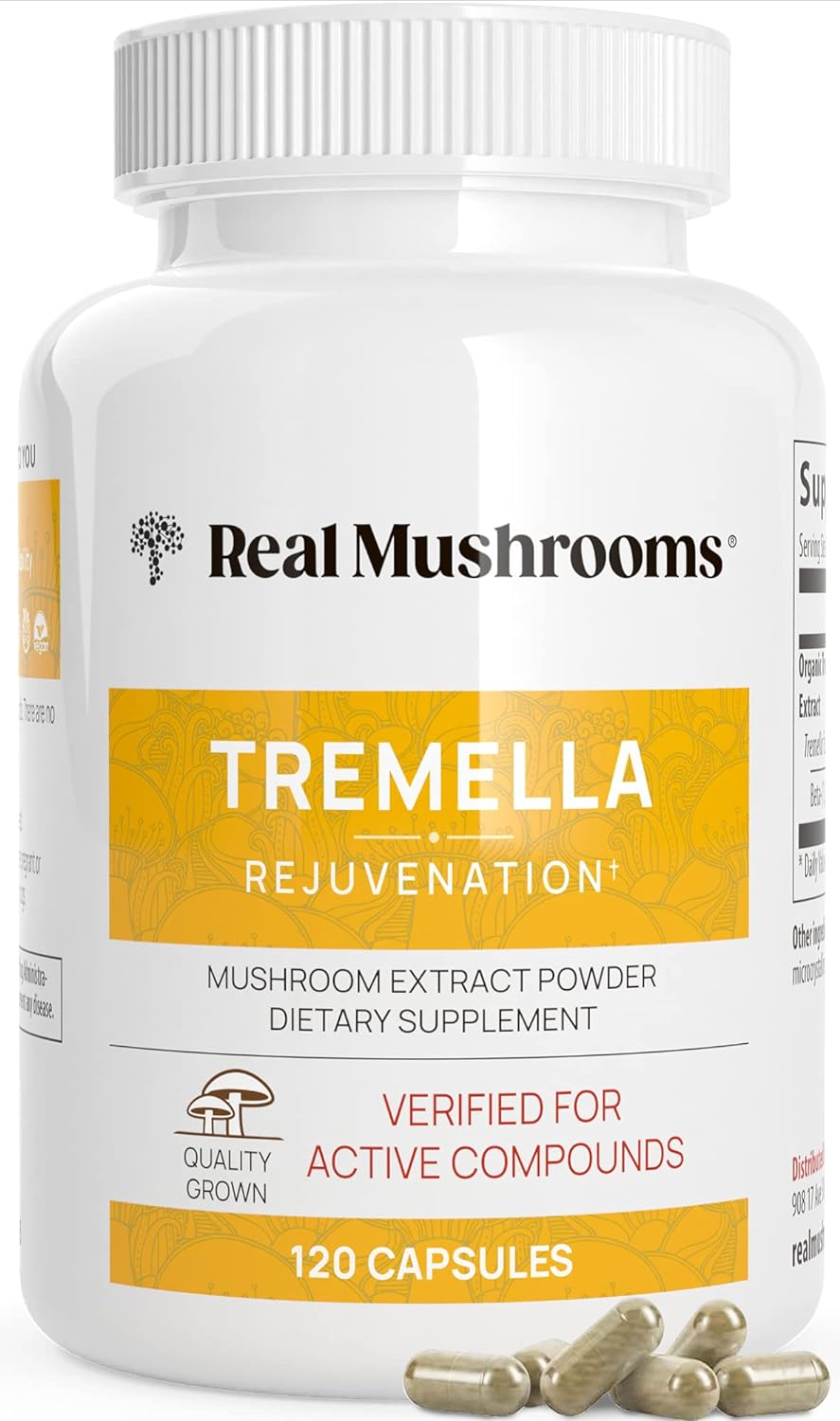 Suplemento de hongos Tremella para inmunidad y piel