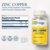 Suplementos de aminoácidos de cobre y zinc  apoyo saludable