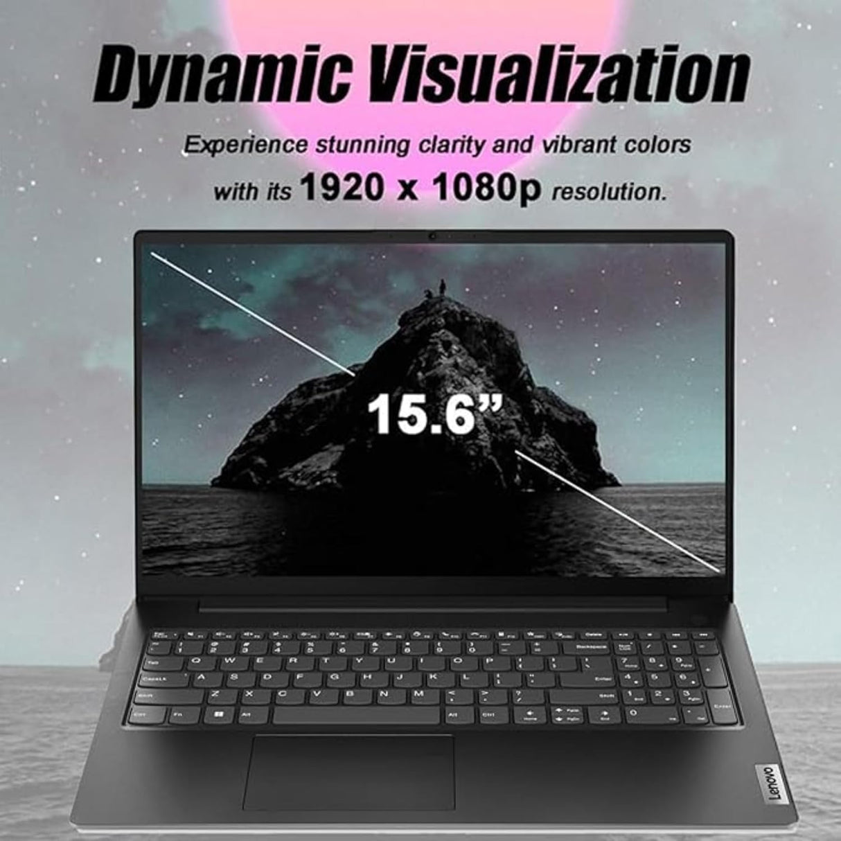Laptop Lenovo V15, 16GB RAM, 256GB SSD, 15.6 FHD, Windows 11