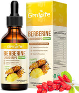 Suplemento de Berberina Orgánica 1500mg con Canela, Melón, 2oz
