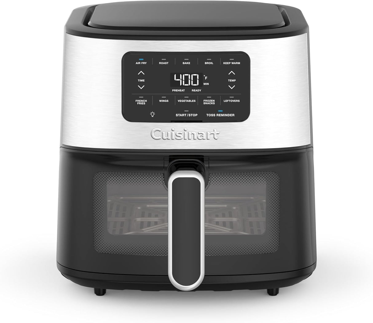 Olla de Aire Cuisinart 6Qt, 5 Presets, Fácil de Limpiar, AIR-200