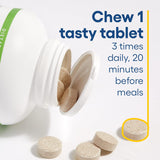 DGL Masticable 400 mg, Extracto de Regaliz, Natural Factors