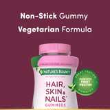 Nature's Bounty Gummies Hair, Skin & Nails, Biotin 2500 mcg, 200 unidades