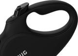 Correa retráctil monocromática de 360°, Negro TUG