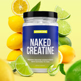 Creatina Monohidratada Naked Pure, 500g, Vegano, Sin GMO