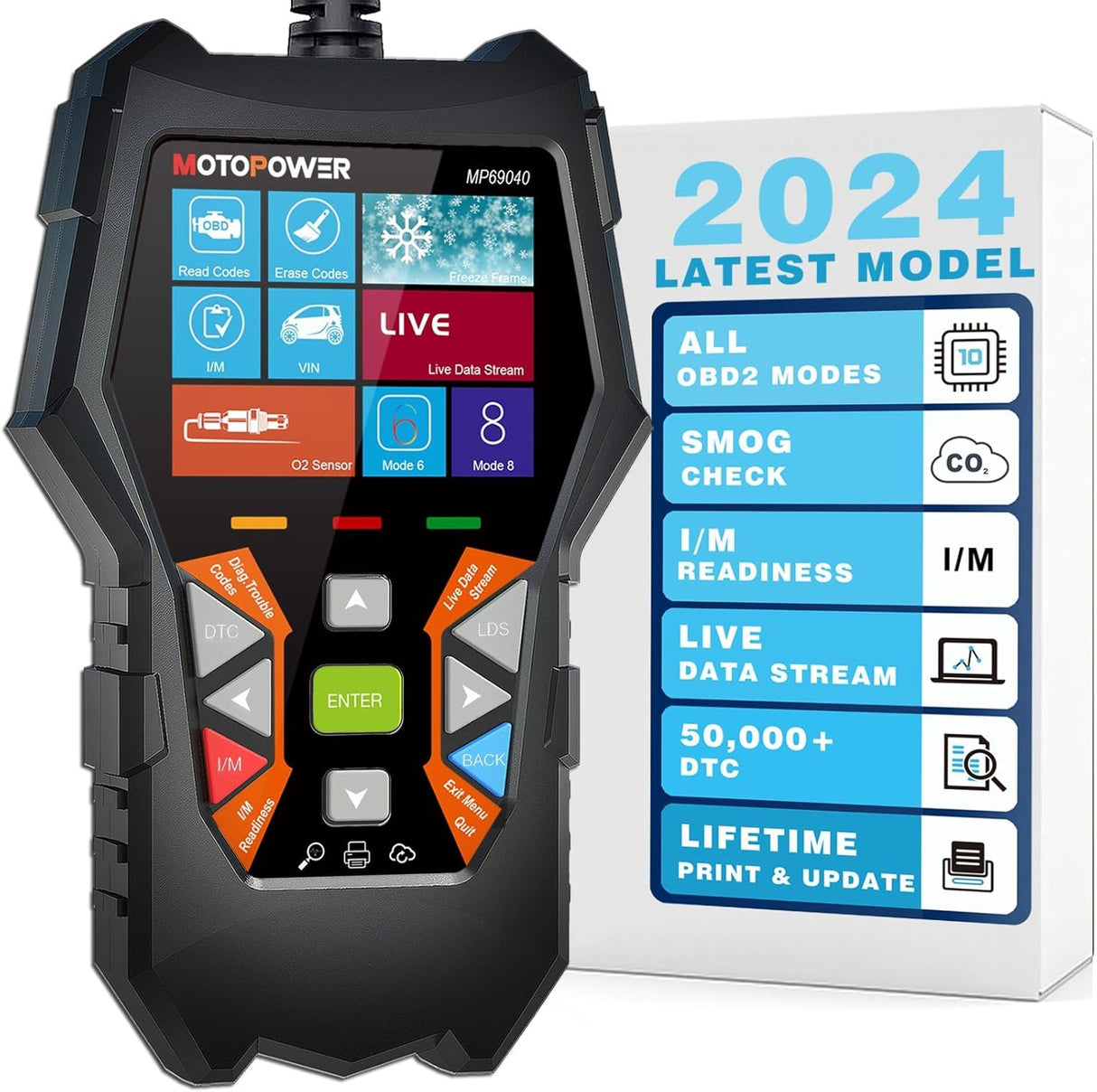 Escáner de diagnóstico de lector de código ‎MP69040 MOTOPOWER