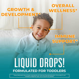 Suplemento MaryRuth's Multivitamínico con hierro para niños