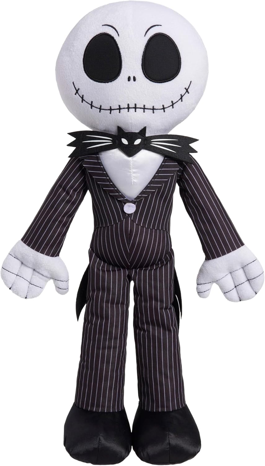 Peluche grande Jack Skellington, Just Play, 19.5 pulgadas, niños