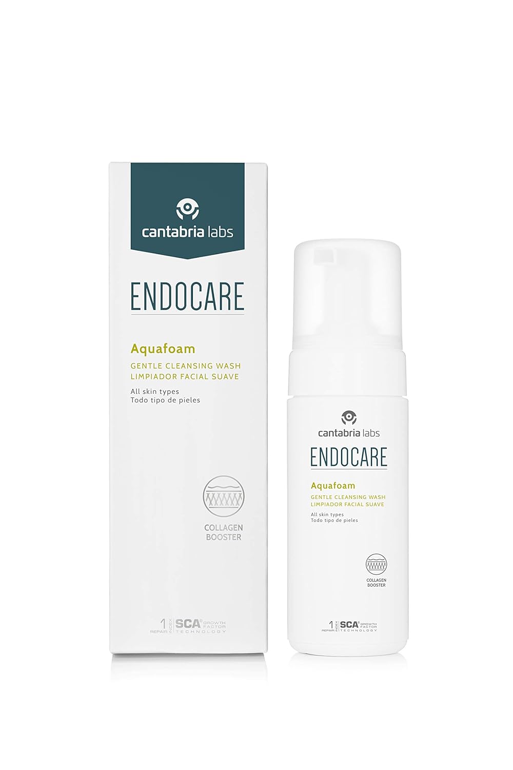 Espuma limpiadora Aquafoam 4.2 fl oz Endocare