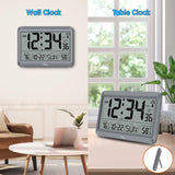 Reloj Atómico Digital con Temperatura y 4 Zonas Horarias