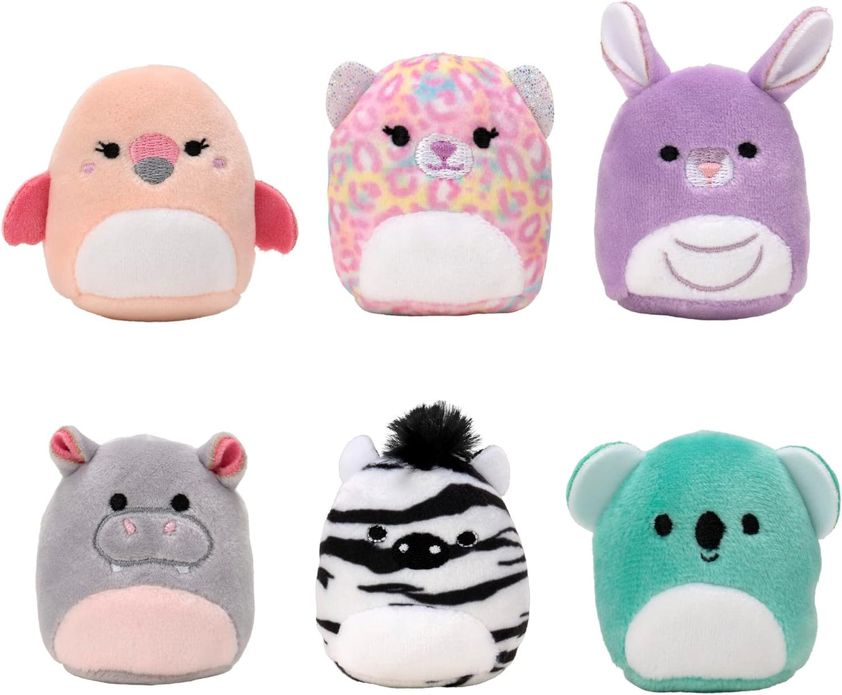 Mini-Peluches Squishville - Wildlife Squad - Incluye Michaela y Kiki