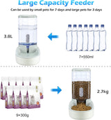 Comedero automático para gatos y dispensador de agua