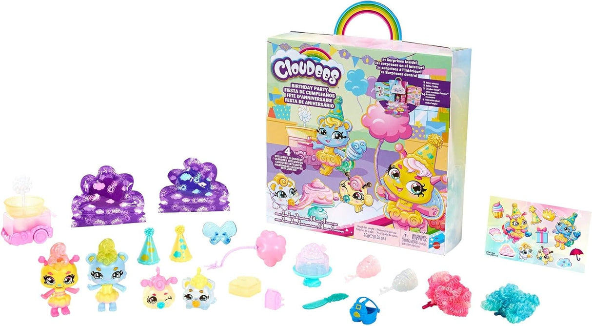 Mattel Cloudees Mascotas Coleccionables Fiesta de Cumpleaños
