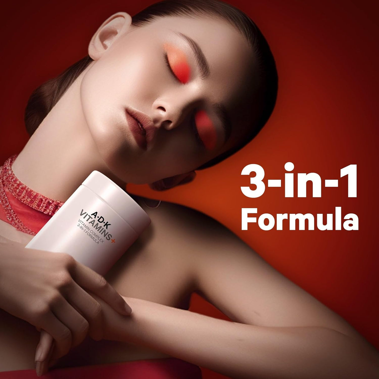 Suplemento de vitaminas ADK Codeage, 6 meses, 180 cápsulas