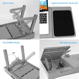Mesa para computadora portátil escritorio ajustable