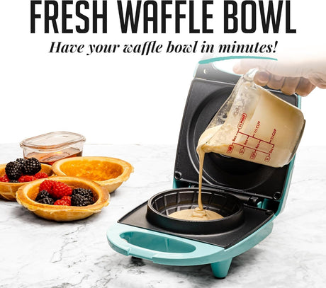 Máquina de Waffles OVENTE, 520W, Antiadherente, WMB2405BL