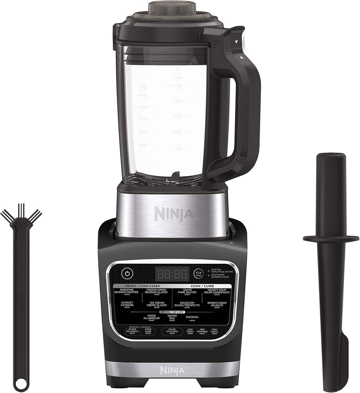 Licuadora Ninja Foodi Heat-iQ 64 oz, HB150C/HB152