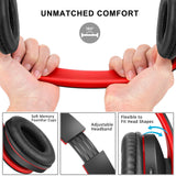 Auriculares ZIHNIC Bluetooth, Plegables, Inalámbricos y Con Cable