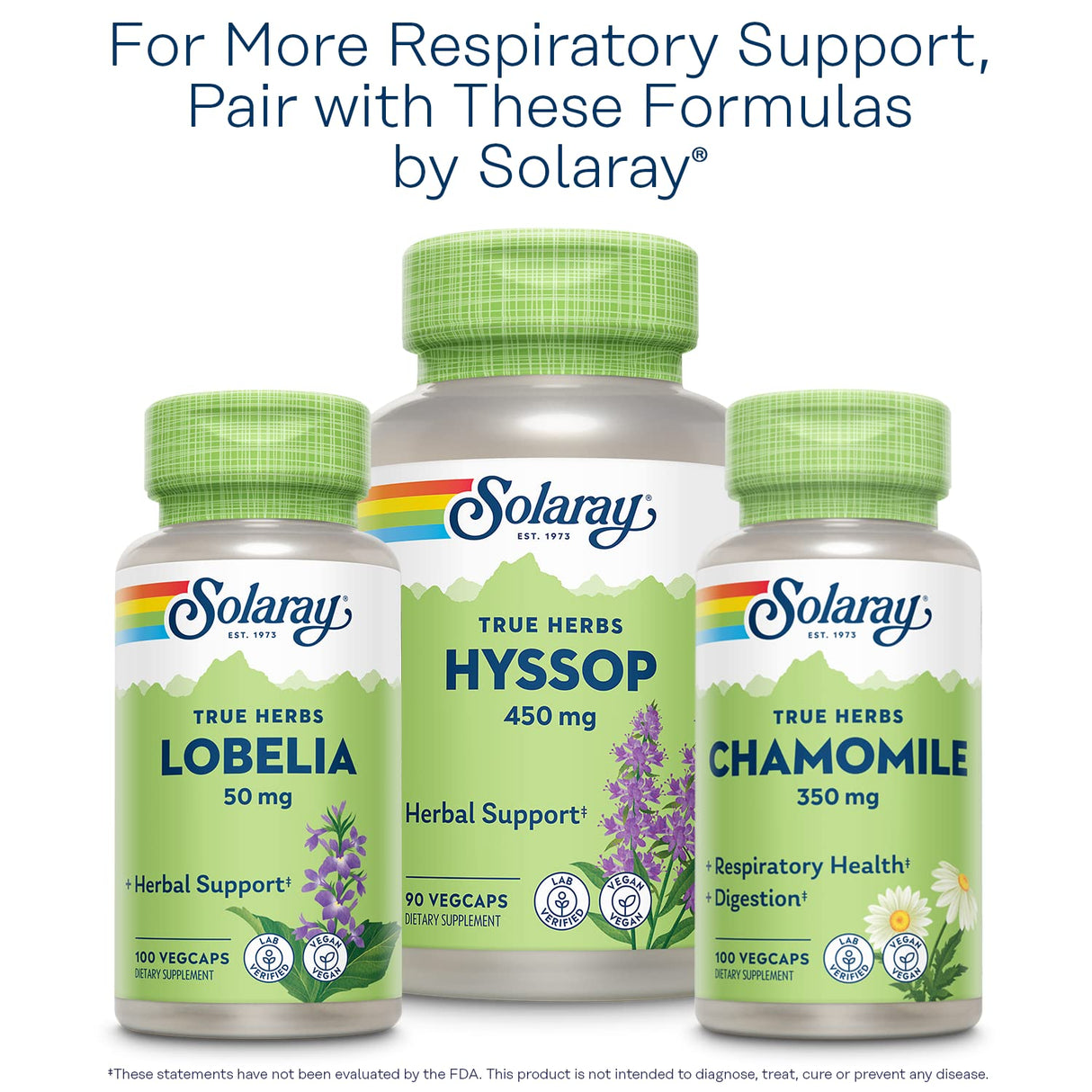 Solaray Hoja de gordolobo apoyar la función respiratoria