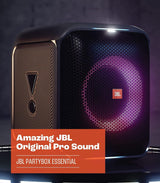 JBL Partybox Encore Essential: 100W, luces dinámicas, resistente