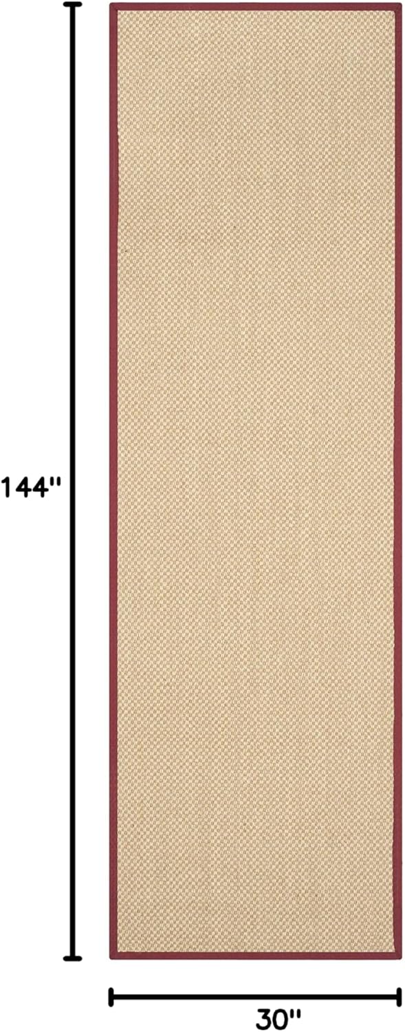 Alfombra Runner de Fibra Natural, SAFAVIEH, Diseño Sisal, NF141D