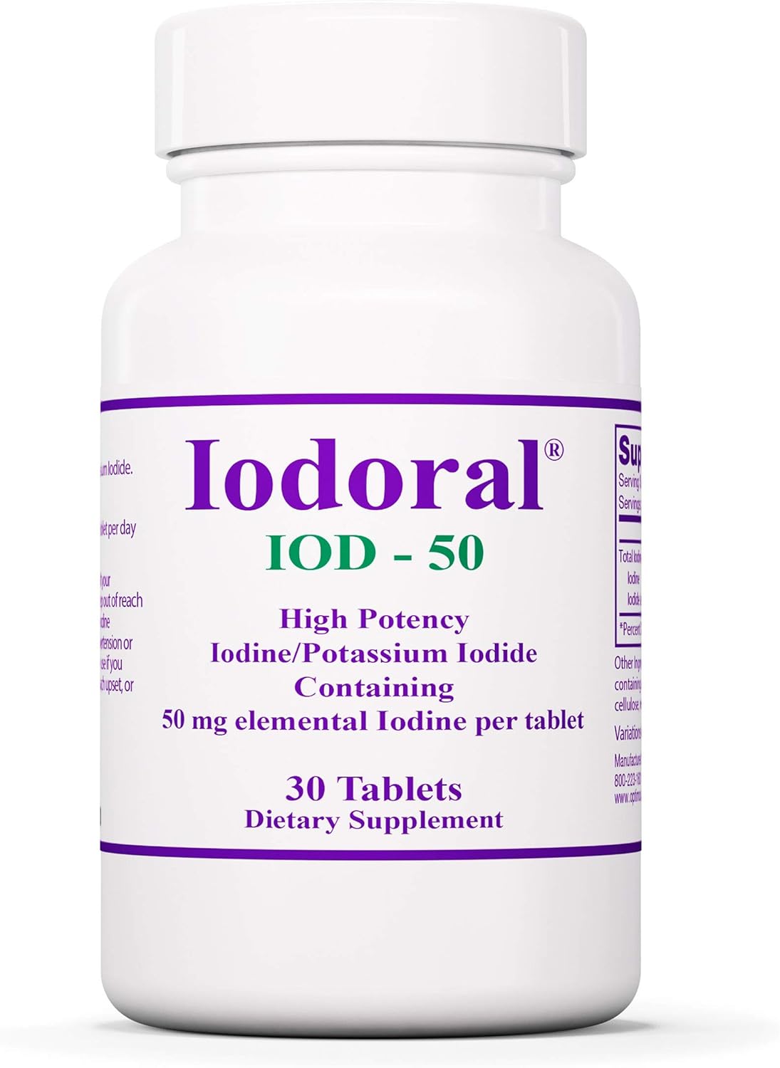 Suplementos Alimenticios Suplemento nutricional de yodo