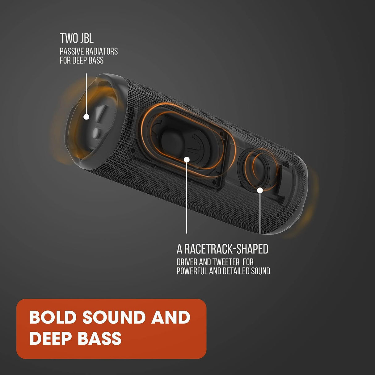 Altavoz Bluetooth JBL Flip 6, sonido potente, IPX7, 12h