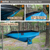 Hamaca Profesional con Mosquitero, Ligera, Doble, 230T Nylon