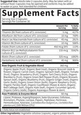 Suplemento Vitamina Code RAW B-Complex vegetarianas 60 cap