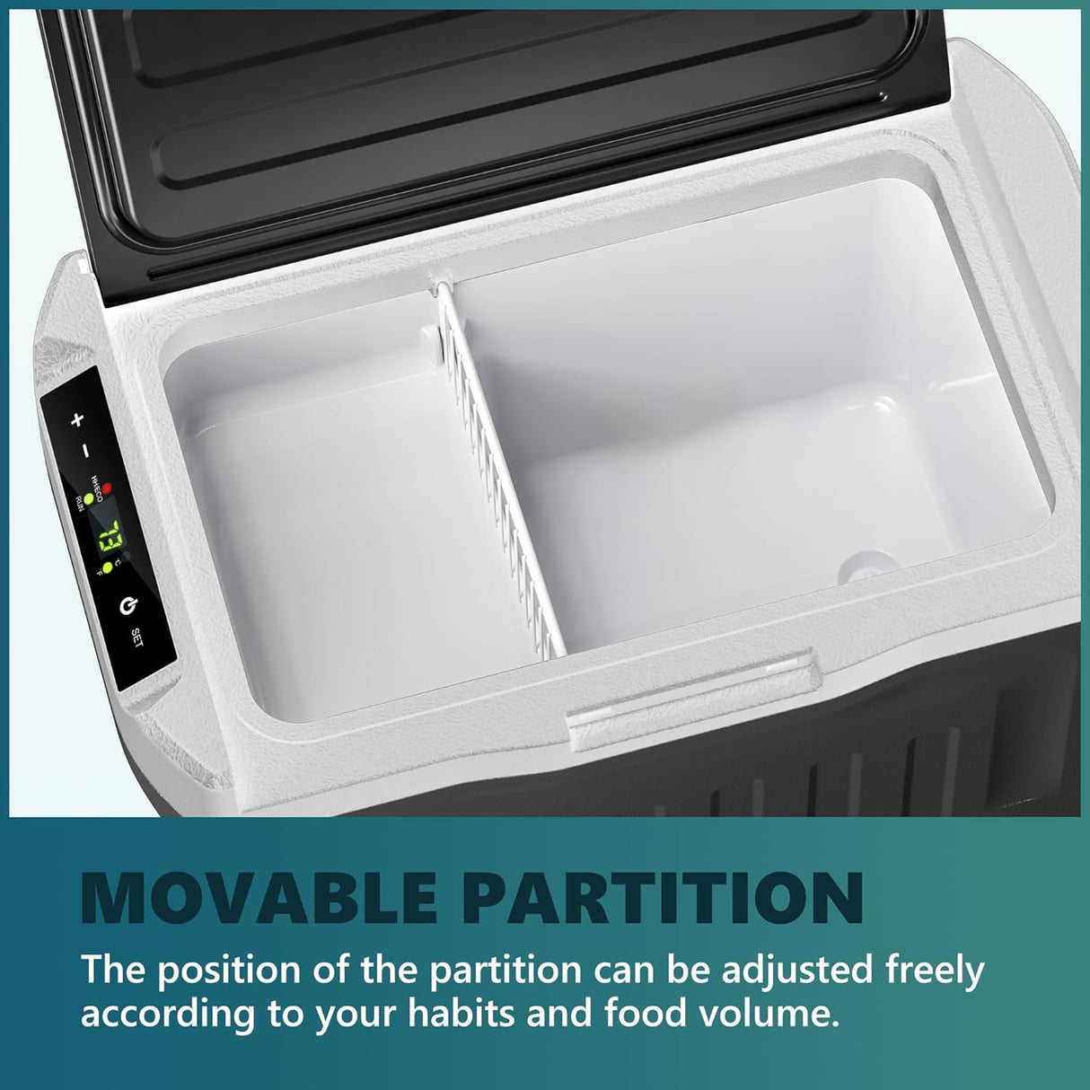 Refrigerador de 12 voltios de automóvil congelador portátil