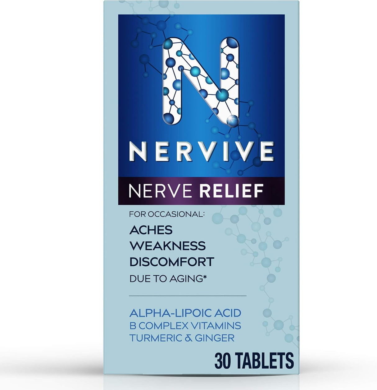 Suplementos Alimenticios Alivio nervioso para dolores