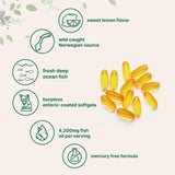 Suplementos de Omega 3, Micro Ingredients, 4200mg, 240 Softgels