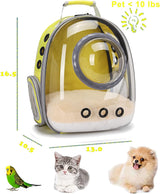 Mochila transportadora de mascotas para gatitos