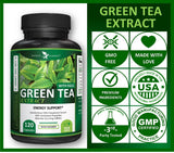 Extracto de Té Verde Potente con EGCG, Energía y Defensa Natural