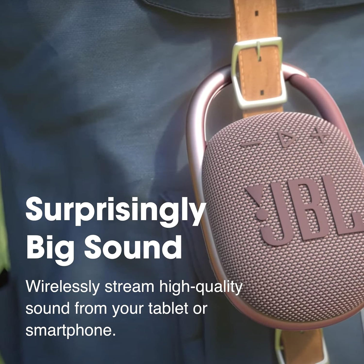 Altavoz Bluetooth JBL Clip 4 - 10h, resistente al agua, 5.1