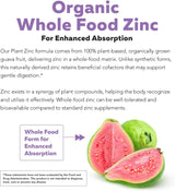 Zinc Orgánico 25mg | Suplemento Natural, Vegano, Antioxidante, 60 Servs
