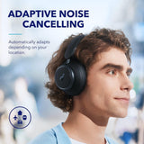 Auriculares con cancelación de ruido, 50H, LDAC, Q45