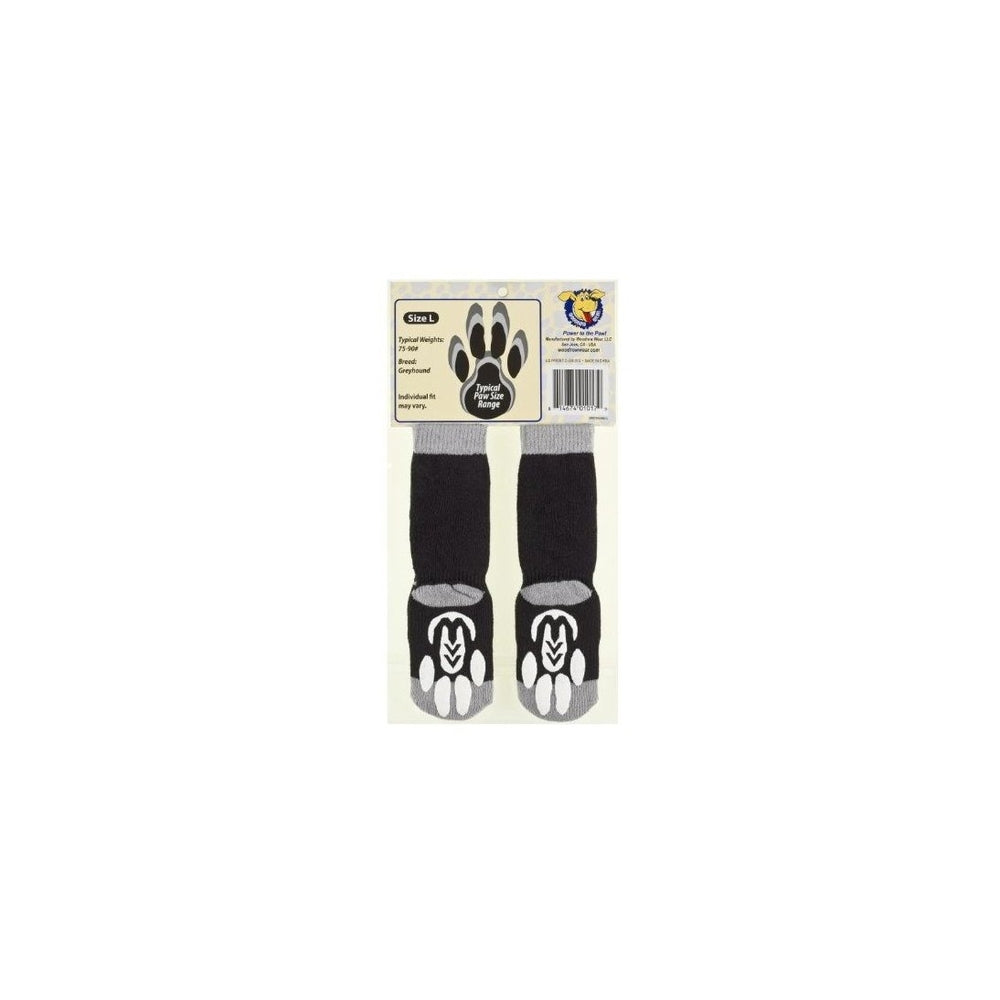 Calcetines antideslizantes para perros, talla L